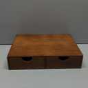 Wooden K Cup Organizer, Coffee Pod Storage Box, K Pod Drawer Coffee Maker Machine Stand, Coffee Pods and Tea Organizer Holder, 30 Pods Capacity