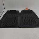 Armor All 2-Piece Truck Floor Mats, Heavy-Duty All-Weather Mats for Trucks — Black