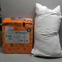 BHZ King Pillow Feather Down Hotel My King Pillow Bed Goose Pillows Alternative Luxury Pillows for Sleeping Side and Back Sleepers Soft Support Gifts White (King (Pack of 1))