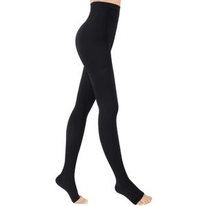 Medical Compression Pantyhose for Women & Men, 20-30mmHg Compression Stockings, Size L