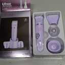 Ufree Bikini Trimmer Electric Razors for Women, Rechargeable Pubic Body Hair Trimmer Electric Shaver for Legs Body Hair, Bikini Shaver IPX7 Waterproof, Gifts for Women, Purple