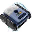 (2026 Upgrade) Cordless Robotic Pool Cleaner, 180 Mins Runtime Robotic Pool Vacuum for Inground Pools, Wall & Waterline Climbing Automatic Pool Vacuum with Sonar Navigation, Pool Up to 2150 Sq.ft