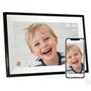PIPI Vision 10.1 Inch WiFi Digital Picture Frame (32GB), Frameo App Ready, No Monthly Fee, IPS Touch Screen, Easy Setup, Instantly Share Photos & Videos for Grandparents