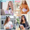 Timart 2026 Planner, Weekly and Monthly Planner, January 2026 - December 2026, Hardcover 2026 Calendar Planner Book with Tabs, Inner Pocket For Women, Perfect for Office School Home, A4(8.5" x11")-Purple