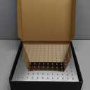 PinWin Modern 12" Large Square Rain Showerhead with 5 Modes Handheld Showerhead Combo, Adjustable Arm, Easy Tool-Free Installation (Chrome)