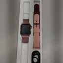 Trendia Smart Watches for Women, 1.83'' HD Fitness Tracker with Answer/Make Calls, Heart Rate/Sleep/SpO2 Monitor, 120+ Sport Modes, IP68 Waterproof, Compatible iPhone/Samsung/Android (Rose Gold)