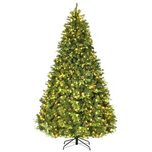  8-ft Pre-lit Artificial Christmas Tree with White LED Lights