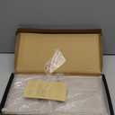 Large Clear Acrylic Book Stand - Perfect for Displaying Open Books on Your Coffee Table - Ideal for Bibles, Cook Books, Guest Books, Magazines, Each with a Lucite Paperweight (Clear)