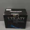 RANSOTO UTV Side Rear view Mirror And Center Mirror for 1.6" to 2" Bar Compatible with Polaris RZR Ranger Can-Am Maverick Commander Yamaha Rhino Kawasaki Teryx Honda Pioneer Talon Arctic Cat ZForce