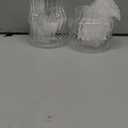  Ribbed Glass Cups Set of 2, 20 oz & 16 oz Glasses Drinking Set, Drinking Glasses Tumbler with Straw for Iced Coffee Juice Drink Milk