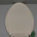 KOHLER 4636-RL-47 Cachet ReadyLatch Elongated Toilet Seat Slow Close, Soft Close Toilet Seat Quiet Lid, Contoured Grip-Tight Bumpers Installation Hardware, Apartment Essentials. Almond