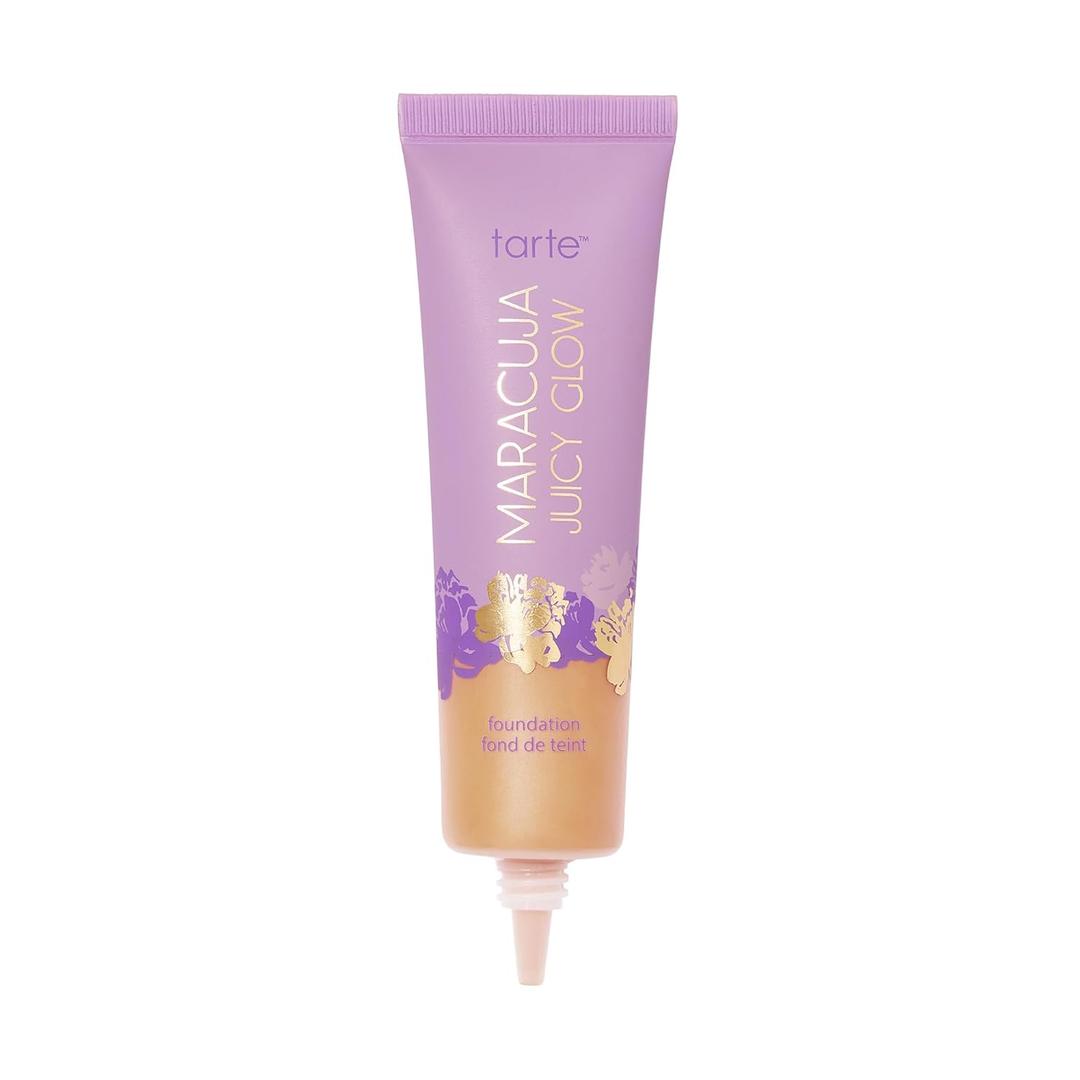 Tarte Maracuja Juicy Glow Tint Lightweight Tinted Moisturizer with Hyaluronic Acid & Antioxidants for Radiant Skin, Buildable Medium Coverage, Waterproof, Vegan, Cruelty Free