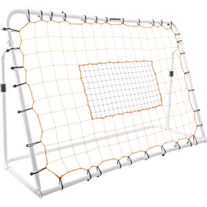 Franklin Sports Soccer Rebounder - Tournament Steel Rebounding Net - Perfect for Backyard Practice and Training - 12' x 6' & 6' x 4'