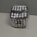 AOYUNHUI Hair Curlers Rollers 18Pcs,Self Grip Hair Roller 3 Sizes in 1 Set with Hair Roller Clips,Comb and Cosmetic Bag-Black