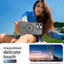 Goodon Magnetic for iPhone 11 Pro Case with Screen Protector, Built-in Camera Kickstand,[Compatible with Magsafe] [Wireless Charging] Matte Protective Phone Cover 5.8" for Men, Women, Girls - Grey