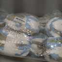 8 Pcs Chunky Yarn for Hand Knitting - Chunky Chenille Yarn for Crocheting - Fluffy Yarn for Crochet - Jumbo Yarn for Hand Knitting 227 yds 61.6 oz of Super Bulky Yarn (Sky Blue-White-Grey)