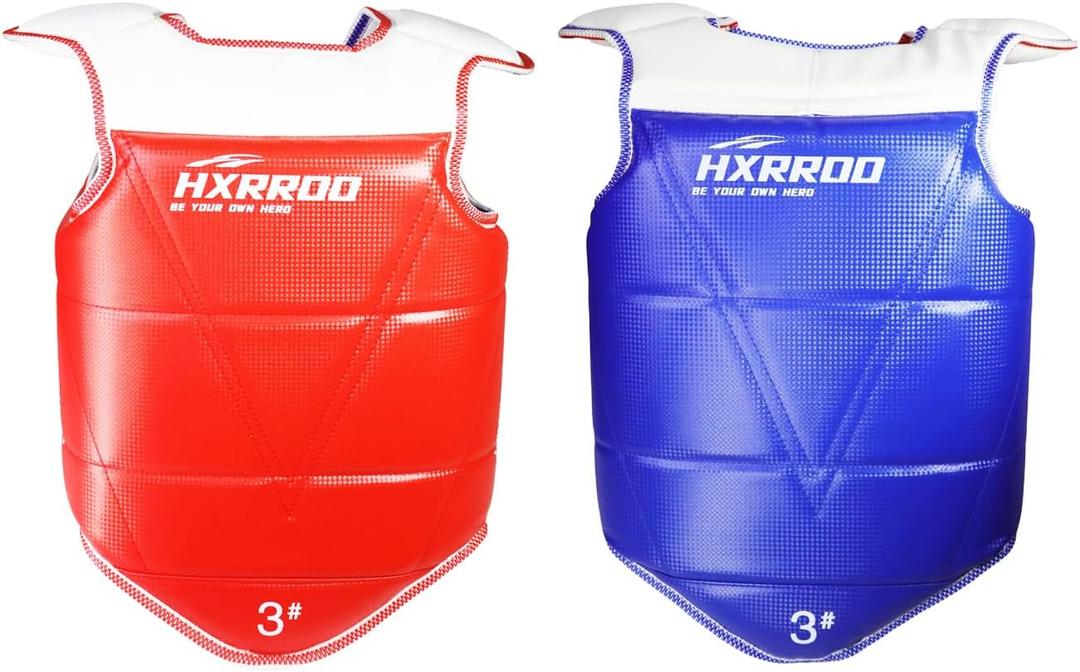 WT Taekwondo Martial Arts TKD Body Protector Reversible Chest Guard Protector hogu (4)