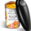 One Touch Battery Operated Electric Can Opener Fits Almost Size Can With Smooth Edge, Hands Free Electric Can Openers for Kitchen, Kitchen Gadgets Automatic Can Opener for Seniors, Arthritis