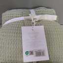 Levtex Home Mills Waffle Full/Queen Quilt Set (88x92in) with 2 Pillow Shams (26x20in) - Desert Sage - 100% Cotton Full/Queen Size Quilt Bedding Set - Lightweight, Soft, Pre-Washed