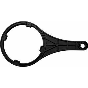 CFS 1 Pack Water Housing Wrench Compatible with GXWH40L, GXWH30C, GXWH35F, GXWH38F, GNQH38S Filter Housing & Wide Body Filter Models Durable Plastic, Under Sink Water Filter Housing Wrench - Black
