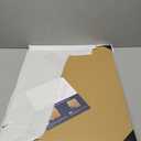 Clear Acrylic Sheet 18" x 24" x 1/4" Thick (6mm) Cast Plexiglass Panel Plastic Board for Craft Projects, Sign, Laser Cutting, Engraving, Pack of 2