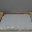 Joydeco 9x12 Area Rugs for Living Room, Non Slip Machine Washable Vintage Rug, Low Pile Chenille Print Rugs for Bedroom, Dining Room, Home Office, Pet & Child Friendly, Tan