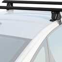 55" Roof Rack Cross Bars,Adjustable Aluminum Crossbars Replacement for Cargo Carrier Kayak Bike Snowboard