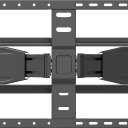 ynVISION.DESIGN Ultra Slim & Thin Full Motion Articulating TV Wall Mount Bracket | World's Thinnest Fully Articulating Bracket Compatible with Samsung Frame LG and Sony | Swivels and Tilts (Pack of 1)