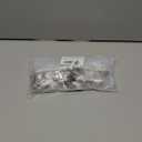 QCAA Steel Window Sash Lock, CTC 2", Satin Nickel, 12 Pack, Made in Taiwan