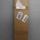 Ceiling Curtain Track, Curtain Track with Roller Hooks, 12ft - 15ft Ceiling Mounted Rail Set for Room Divider, White
