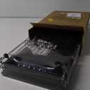 MAJALiS Dish Drying Rack for Kitchen Counter Stainless Steel Sink Dish Drainer for Single Family, 1 Tier Black Sink Plate Strainer with Drainboard for Home Apartment RV, Small Space Saving Fast Dry