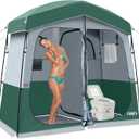 Shower Tent, Outdoor Camping Privacy Shelter-Dressing Changing Room-Portable Toilet Tent for Hiking Sun Shelter Picnic Fishing 100'x 50' x 91'H.