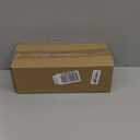 Nineween White Cable Box Organizer, Plastic Cord Hider Box with Lid for Desk and Floor, Power Strips Cover for Home, Office, Computer, TV, School, Kitchen, Surge Protector Cover (Small)