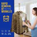 Rolipo Steamer for Clothes 1350W, Portable Handheld Clothes Steamer for Home & Travel, Upgraded 400ML Tank, Fast Heat-Up Wrinkle Remover with Leak-Proof Design