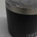 YETI Rambler 14 oz Ceramic Lined Stackable Mug, Vacuum Insulated, Stainless Steel with MagSlider Lid, Black