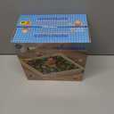 2 x Skrtuan Montessori Toys for Toddlers 3 4 5 Years Old Boys Girls Baby, Wooden Toy Carrot Harvest Game, Educational Toys Shape Sorting Matching Puzzle, Memory Game Fine Motor Skill Gifts for Kids 3-5