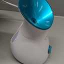 Pure Daily Care NanoSteamer Large 3-in-1 Nano Ionic Facial Steamer with Precise Temp Control - Humidifier - Unclogs Pores - Blackheads - Spa Quality - Bonus 5 Piece Stainless Steel Skin Kit (Teal)