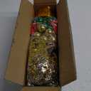 AGIRL Tabletop Christmas Tree 22 Inch Mini Artificial Christmas Tree with 30 LED String Lights, Star Tree, Tabletop Small Xmas Tree for Holiday Indoor DIY Christmas Decor