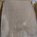 40 x 40 Feet Burlap Roll Multipurpose Burlap Tree Wrap High Density Jute Fiber, Weed Barrier, Craft Projects and Party Decor