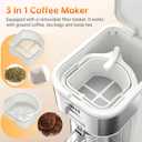 Iced Coffee Tea Maker With Reusable Filter Basket 3 QT Pitcher Iced Tea And Coffee Machine, Tea Makers For Iced Tea, Lattes, Lemonade And Flavored Water (3QT 2)