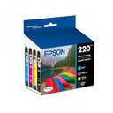 EPSON 220 DURABrite Ultra Ink Standard Capacity   Color Cartridge Combo Pack (T220120-BCS) Works with WorkForce WF-2630, WF-2650, WF-2660, WF-2750, WF-2760, Expression XP-320, XP-420, XP-424, 3 Color.