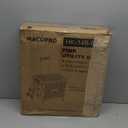 MACOPRO Foldable Utility Cart with Stair Climbing Wheels, Collapsible Rolling Crate with Telescoping Handle, Folding Shopping Trolley Handcart Grocery Book File Tool Teacher Storage Basket (Pink)