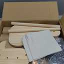 Cat Window Perch and Cat Wall Shelves 2 in 1,Cat Hammock,Steps and 3 Layers Large Cat Perch Bed for Wall and Window.Solid Wood Cat Wall Mounted Furniture &18 Pcs Strong Window Suction Cups