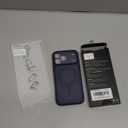 TOCOL for Phone 17 MaxPro Case, Built-in Magnetic Ring, Compatible with Magsafe, Translucent Matte Phone Case for 17 ProMax 6.9 Inch (Deep Blue)