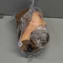 Mannequin Head with 100% Real Hair, TopDirect 18" Brown Real Hair Cosmetology Manikin Head Hairs Styling Hairdressing Practice Training Doll Heads with Clamp Holder and Tools