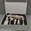 7 in 1 Automatic Curling Iron Interchangeable Barrels 0.5",1", 1.25", 1.5" Curling Wand, Hair Crimper & Straightening Brush,& Rotating Curler, 300M Negative Ions & Dual Voltage, Home & Travel