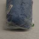 Small Bathroom Rug 17x24 Non Slip Blue Fluffy Bath Mat for Bathroom Floor Washable Plush Luxury Bath Rug for Tub Soft Shaggy Absorbent Shower Mat