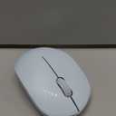 Wireless Mouse, 2.4G Noiseless Mouse with USB Receiver - seenda Portable Computer Mice for PC, Tablet, Laptop with Windows System (Light Blue)