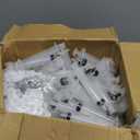 10ml Syringes Bulk 300 Pack Plastic Large Syringe with Tip Cap, Measuring Syringes, Oral Syringe for Scientific Labs, Feeding Pets, Measurement,Refilling, No Needle