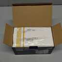 100 Pack Paper Napkins Guest Towels Disposable Premium Quality 3-ply Dinner Napkins Disposable Soft, Absorbent, Party Napkins Wedding Napkins for Kitchen, Parties, Dinners or Events (Gold)